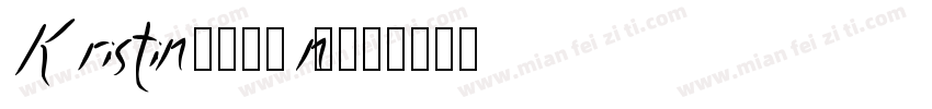 Kristin Cheung字体转换